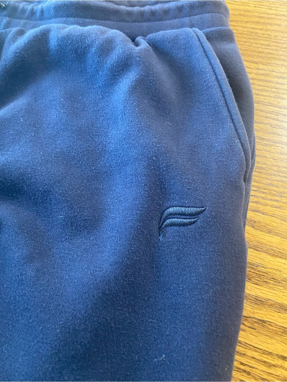 Fabletics Men's Navy Athletic Fleece Pants